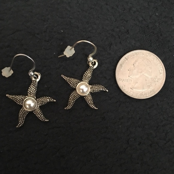 Earrings, Starfish - Picture 1 of 2